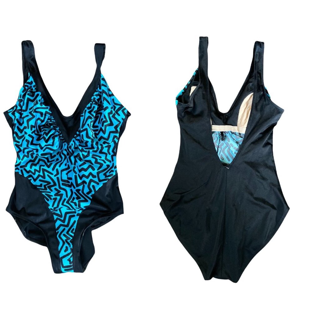 XL | 14 | vintage 80's one piece bathing suit